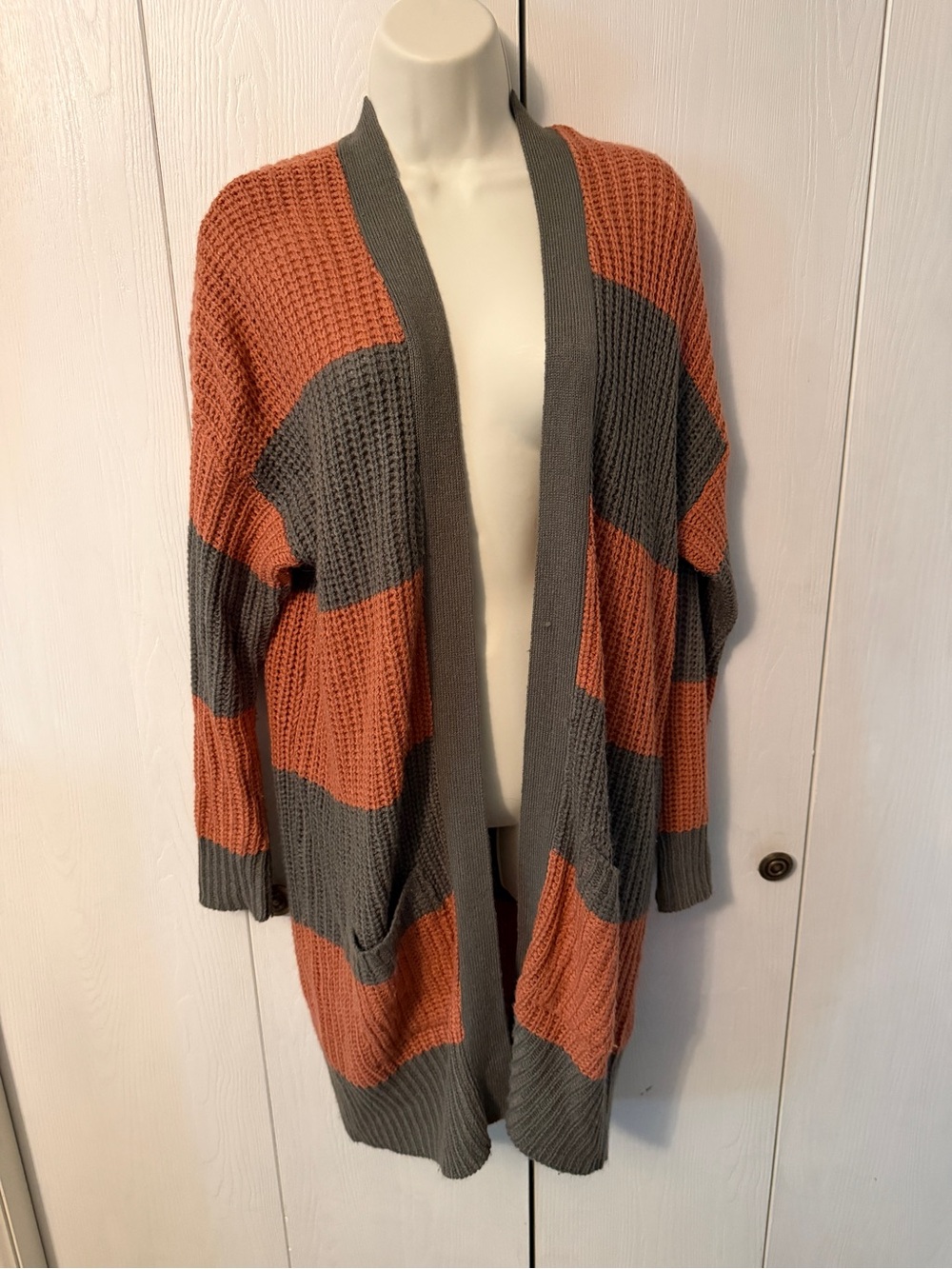 Daytrip Long Striped Cardigan Sweater